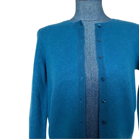 100% Cashmere Cardigan | Lord & Taylor - Picture 2 of 3